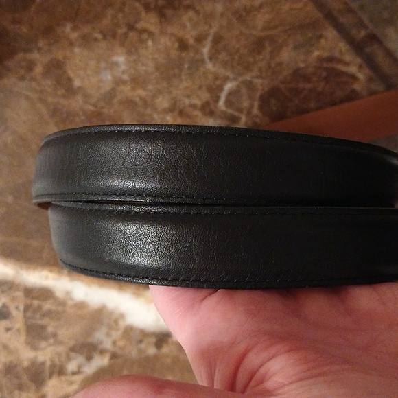 Vintage Coach black leather belt - 8504 - Picture 6 of 11